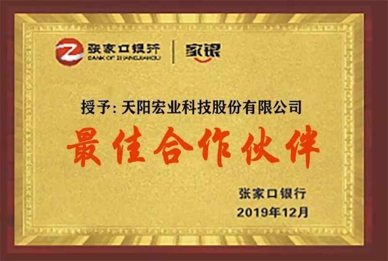 荣耀时刻 | 天阳科技获颁“最佳合作伙伴”“突出贡献奖”荣誉称号（配图 1）