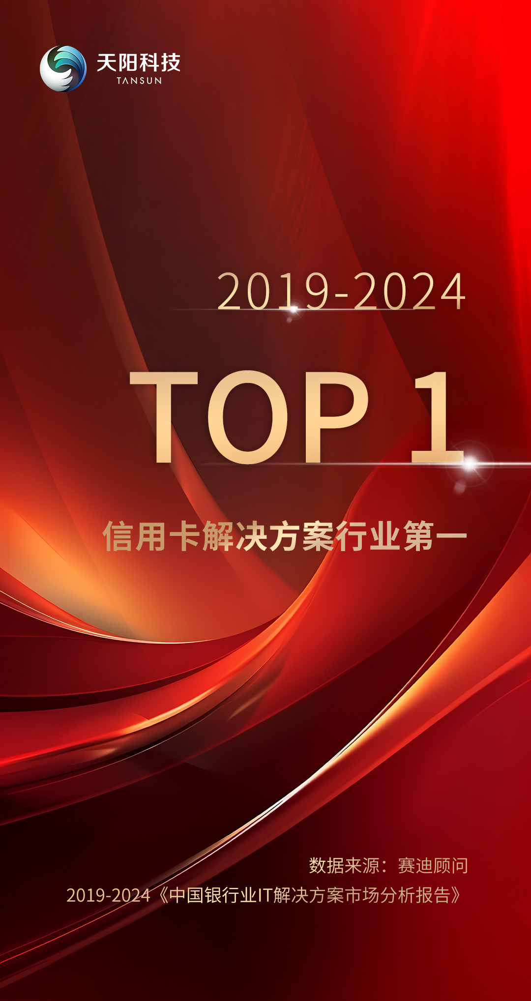 赛迪发布 | 天阳科技信用卡解决方案连续六年排名第一，市场风险、财资管理解决方案首发即摘冠（配图 2）